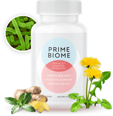 PrimeBiome supplement bottle