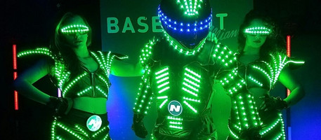 Book LED Robots in Miami for a Bold Entrance