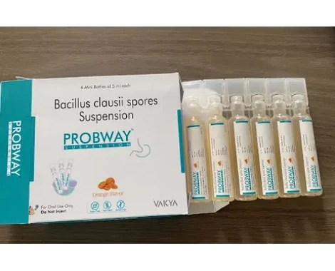Bacillus Clausii Spores Suspension Manufacturers