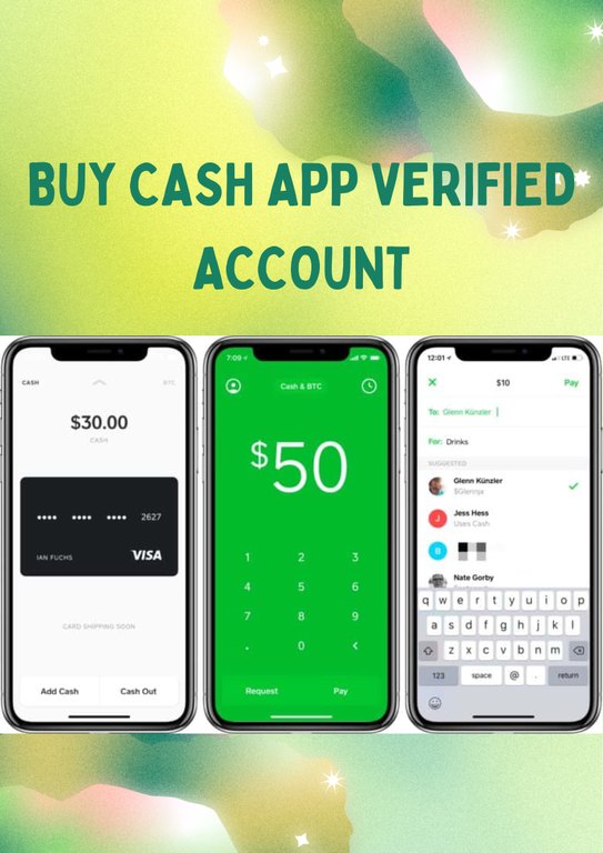 Buy cash app verified account