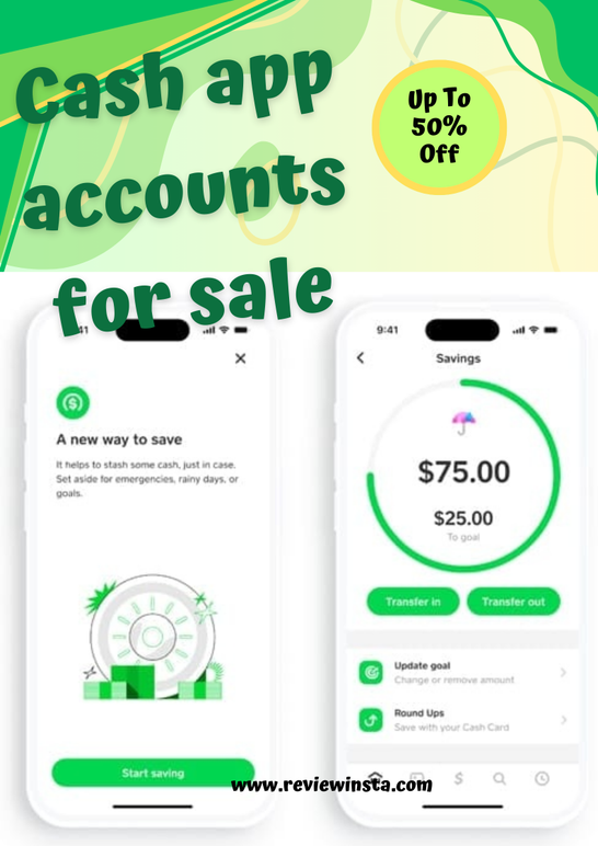 Cash app accounts for sale
