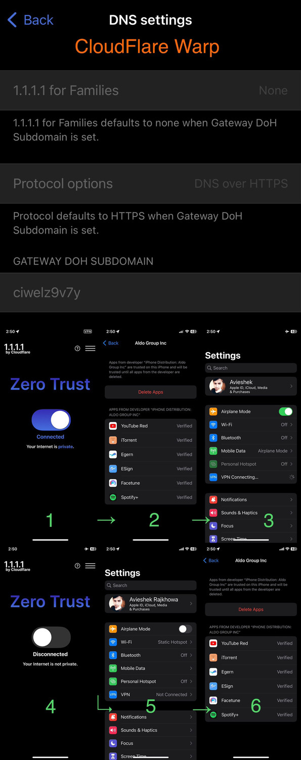 Go to Advanced → Connection Options → DNS Settings: ciwelz9v7y