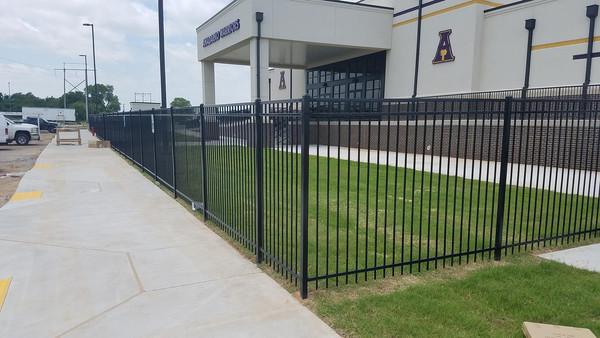 Commercial Fence Project by Tiller Fence and Deck
