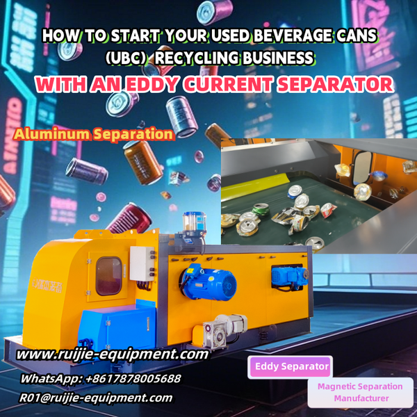 Eddy Current Sorting Machine For Aluminum Separation and Recovery