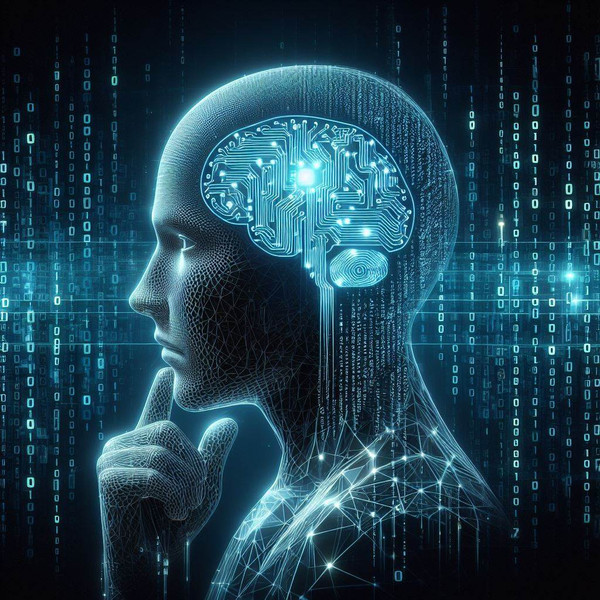 https://pypi.org/project/neurodecode/ with AI neural network, digital binary matrix background
