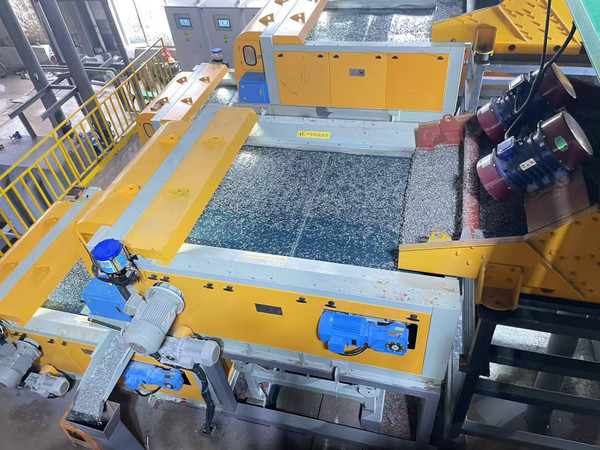 aluminum separation machine, scrap metal recycling machine, new reliable, durable machine