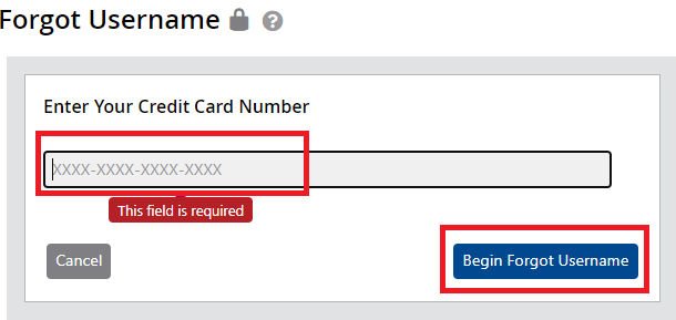 mycardstatement enter credit card number