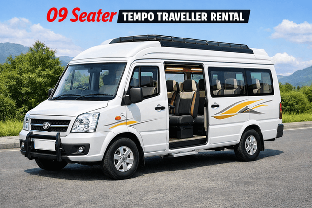 09 Seater Tempo Traveller Rental​