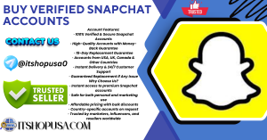 Buy Verified Snapchat Accounts