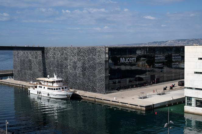 Le Musée des civilisations de l’Europe et de la Méditerranée (MuCEM) à Marseille, en octobre 2025.
