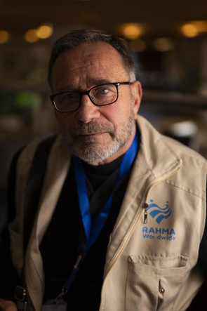 Raphael Pitti, médecin et militant pour la paix, au Caire, le 5 février 2024.
