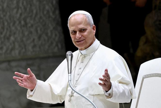 Le pape Léon XIV, au Vatican, le 23 octobre 2025.