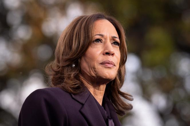 Kamala Harris, lors de son discours au lendemain de l’élection présidentielle, à l’université Howard, à Washington, le 6 novembre 2024.