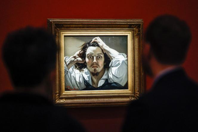 Le « Désespéré » (1843-1845), de Gustave Courbet exposée en prêt au musée d’Orsay, à Paris, le 13 octobre 2025.