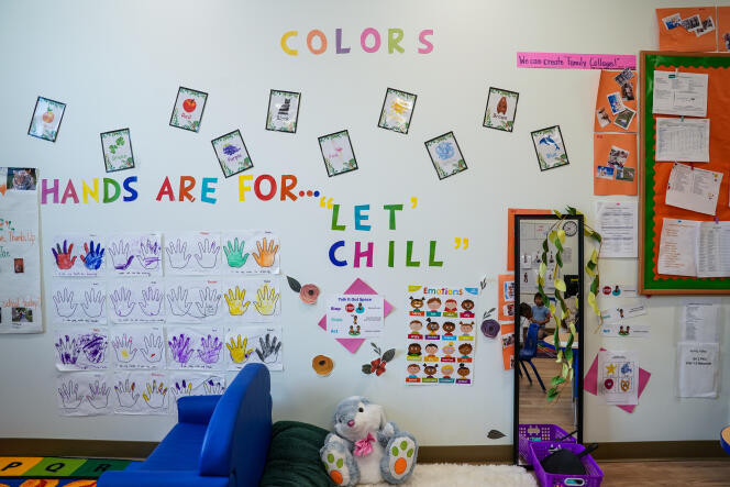Dans une « charter school » de Washington, DC, en 2023.