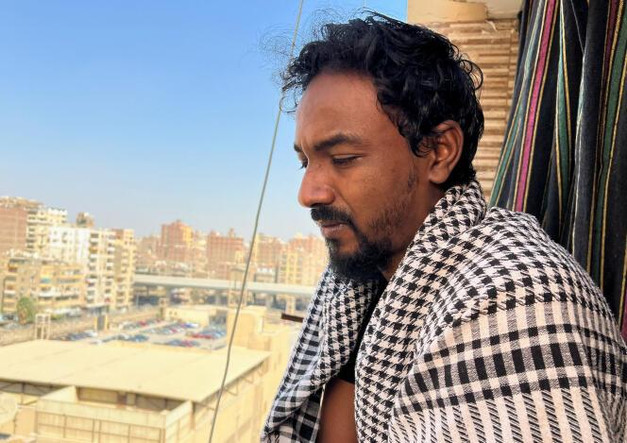 Jihad Salaheddine, ancien membre de la cellule d’urgence de Shajara, un quartier du sud de Khartoum, s’est exilé en Egypte.