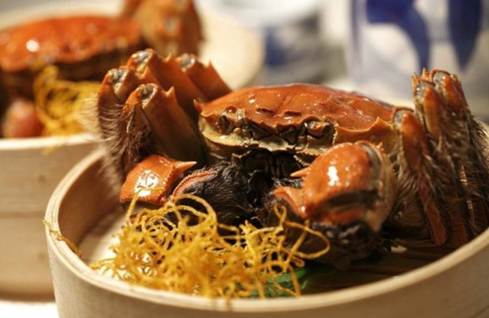 Cua lông Thượng Hải là món ăn nổi tiếng nhất vào mùa thu