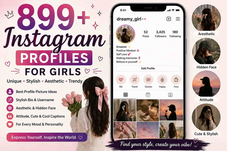 899+ instagram profiles for girls