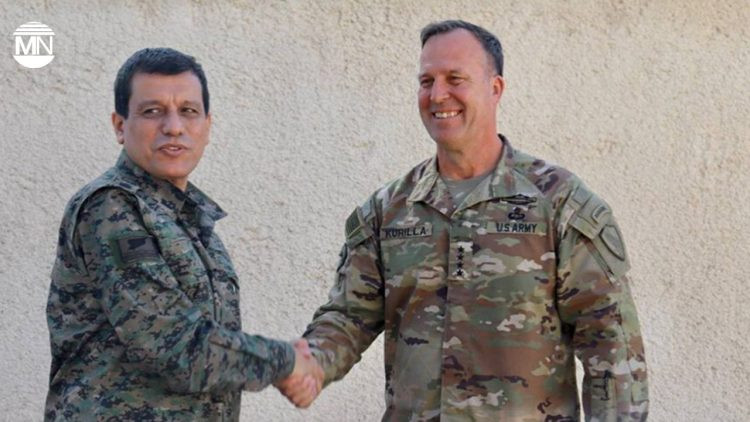 CENTCOM commander visits Syria, meets with SDF leadership to strengthen anti-ISIS efforts