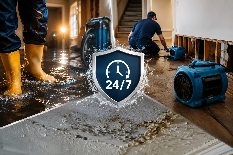 Restoration in action: 24/7 emergency service