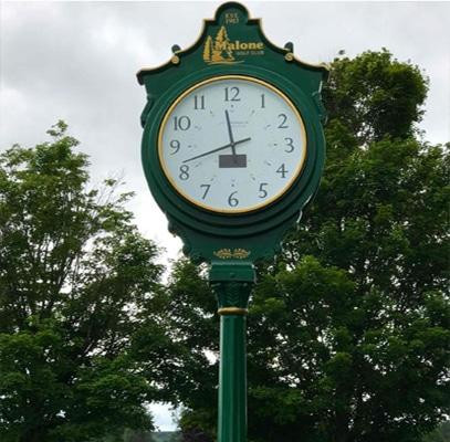 rolex golf clock