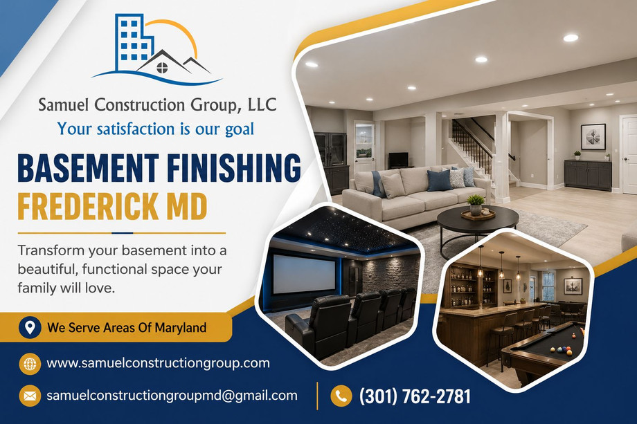 Top-Quality Basement Finishing Services in Frederick, MD — Samuel Construction Group