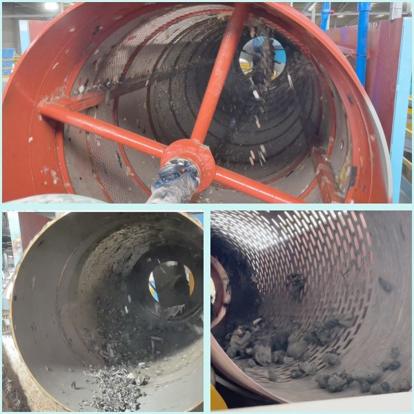 Ruijie various custom trommel screen for material grading