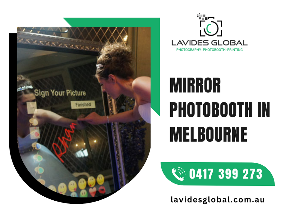 Hire The Latest Mirror Photobooth in Melbourne From Us