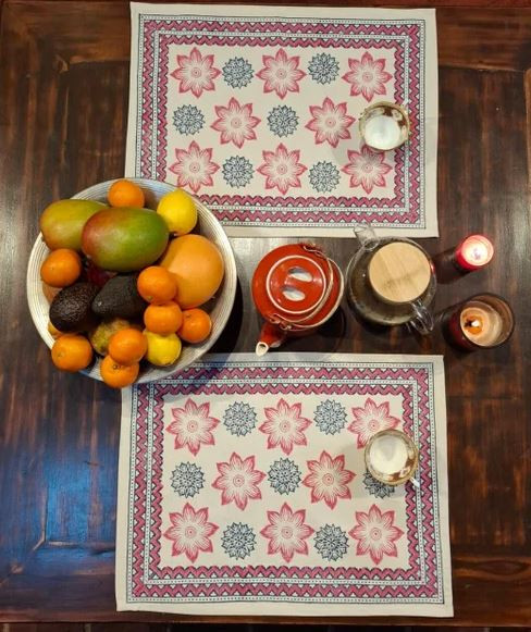 Découvrez les sets de table en coton