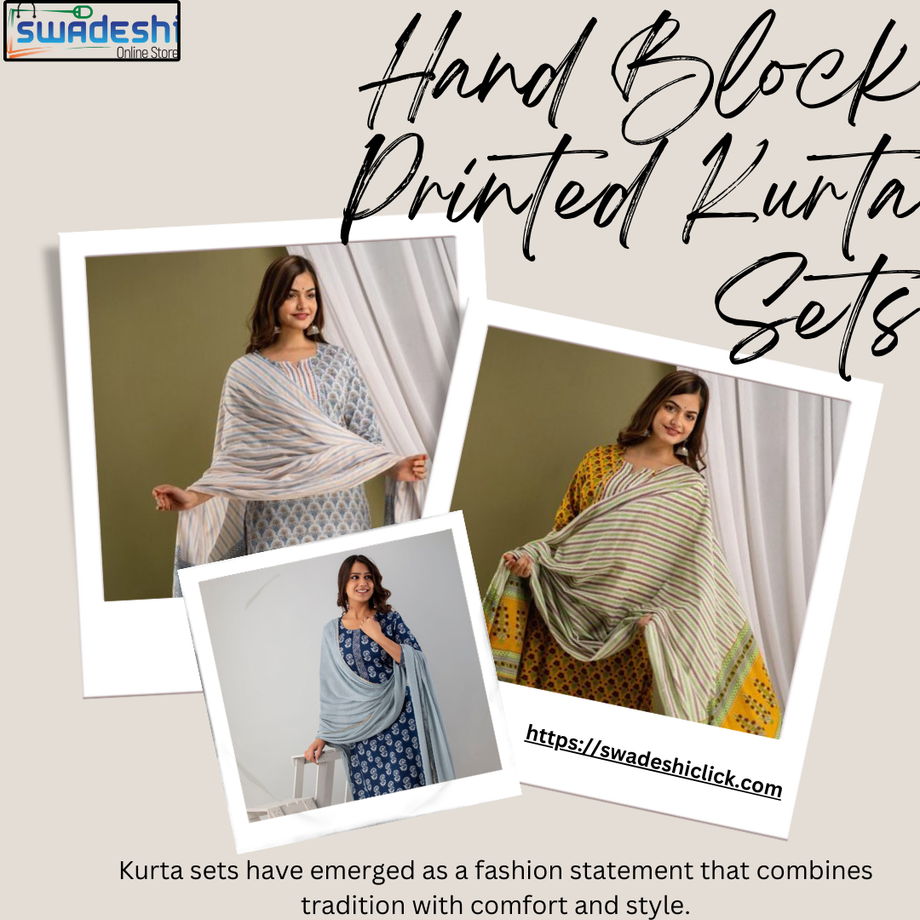 Cotton Kurta Set for Women