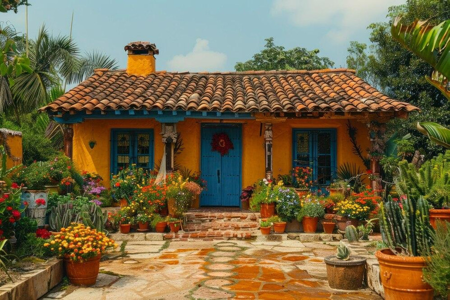 Authentic Kerala Style Roofing