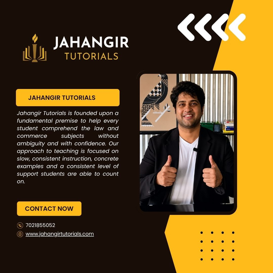jahangirtutorialsisfoundeduponafundamentalpremisetohelpeverystudentcomprehendthelawandcommercesubjectswithoutambiguityandwithconfidenceourapproachtoteachingisfocusedo.jpg