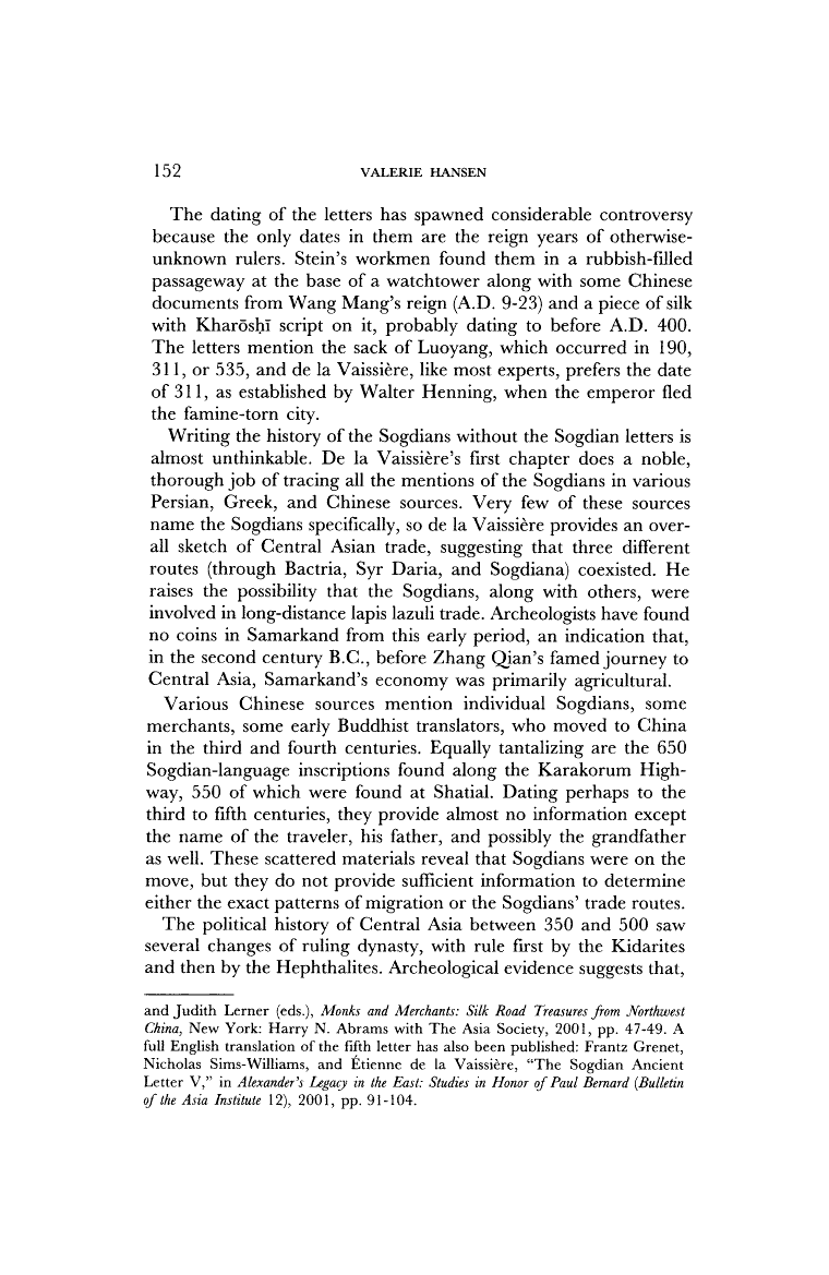 hansenvalerienewworkonthesogdiansthemostimportanttradersonthesilkroadad5001000toungpaovol89no132003pp149161jstorwwwjstororgstable4528925152.gif