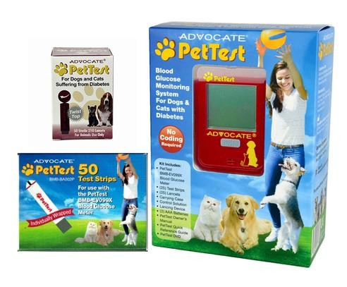 advocate pettest blood glucose meter