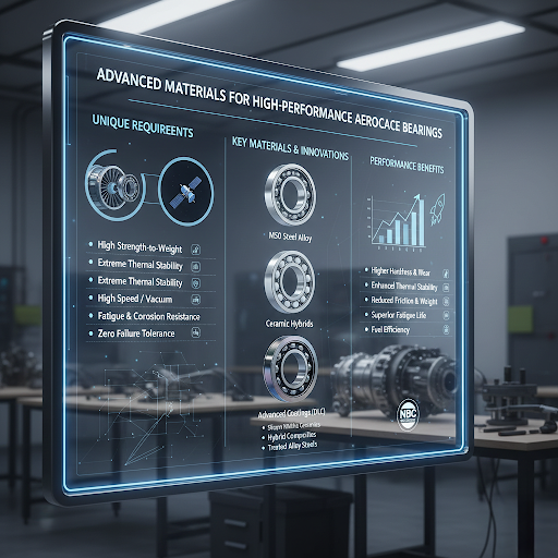 NBC’s Capabilities in High-Performance Aerospace Bearings