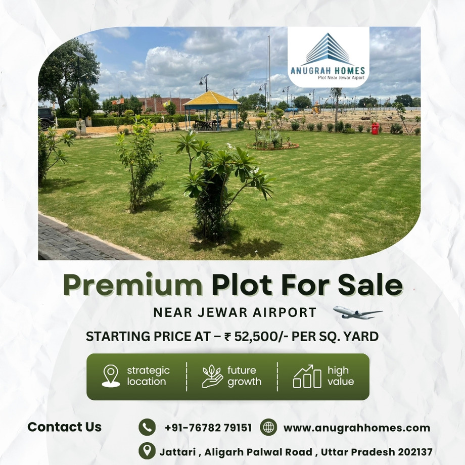Jewar Airport Plots – Affordable Luxury Near Upcoming Airport