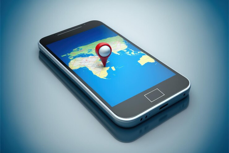 cellphonewithmaplocationiconscreenbluebackgroundgenerativeai_8033202081.jpg