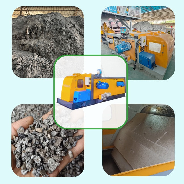 eddy current aluminum recycling machine