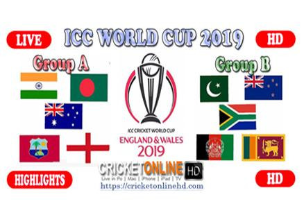 ICC World Cup 2019 Live Streaming