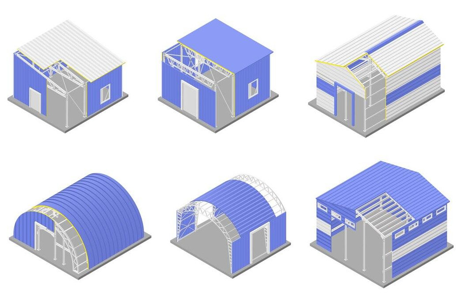 metalconstructionsiconssetwithsteelindustrialbuildingssymbolsisometricisolatedvectorillustration_128477048.jpg