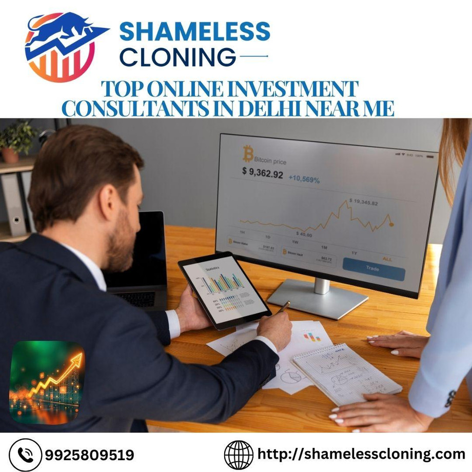 Top Online Investment Consultants in Delhi near me
