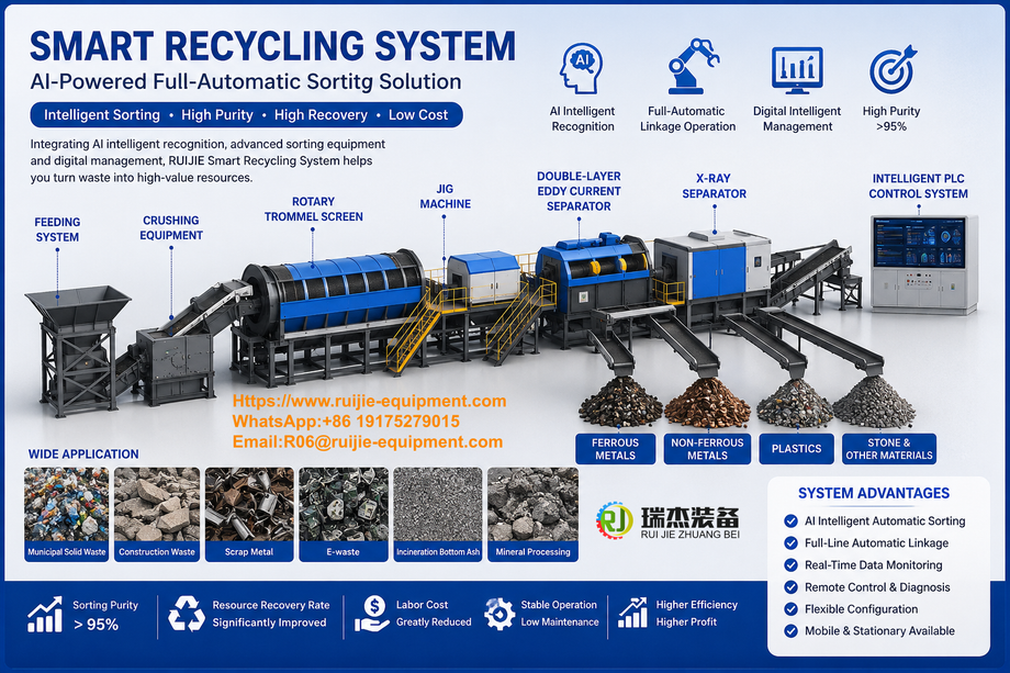 smart recycling system with ruijie equipment