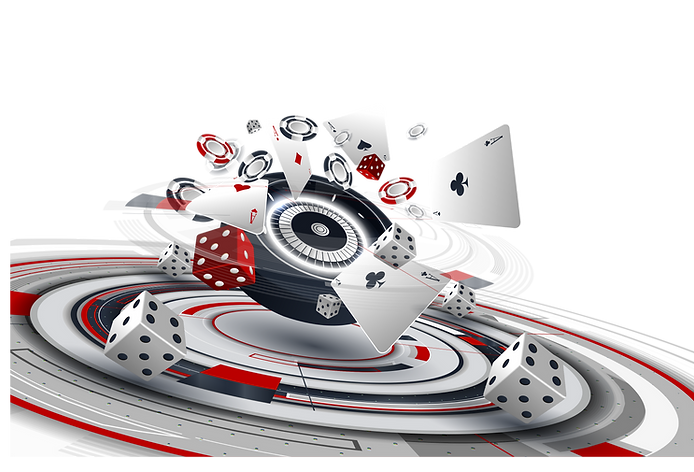 casinodesignelementswithroulettewheelchipscrapsandplayingcardsontransparent.png