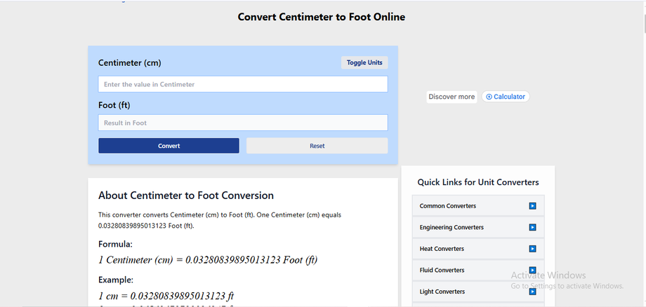 convertcentimetertofootonline.PNG