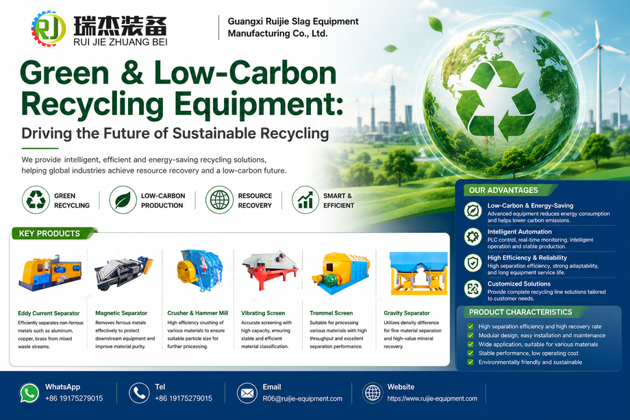 metal separation and recycling machine | Ruijie Equipment