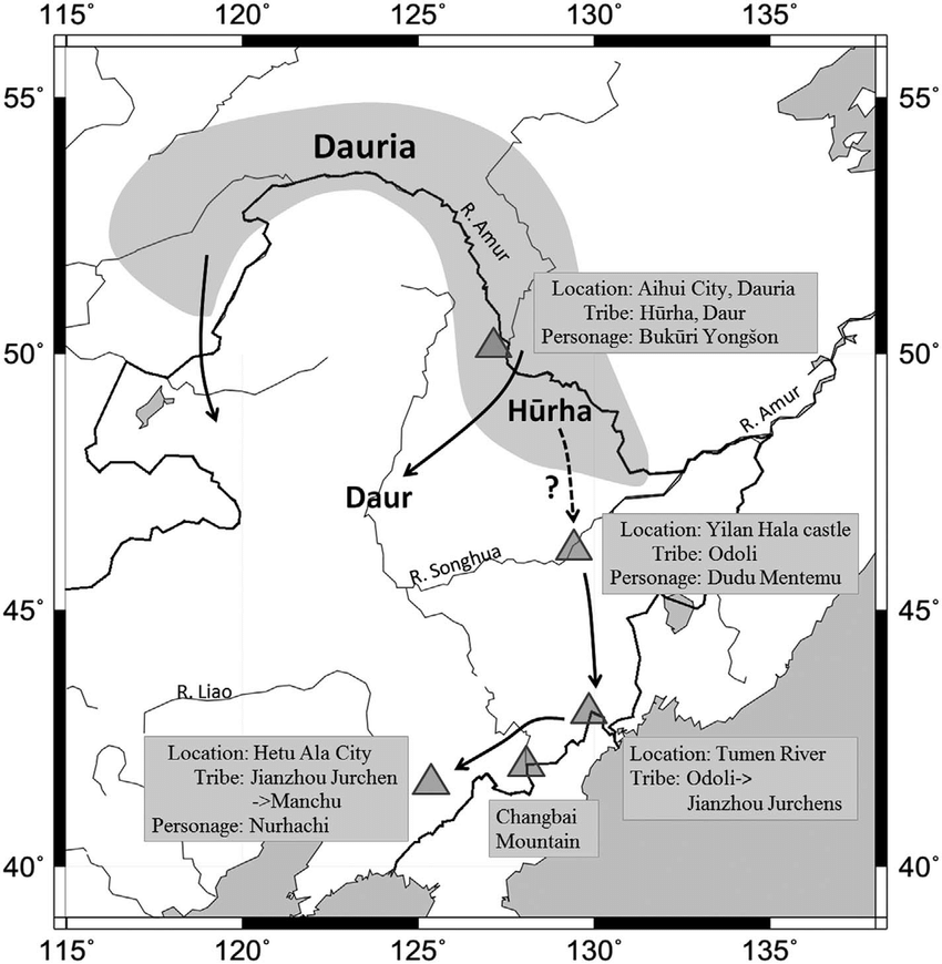 thepossibleearlymigrationrouteoftheancestoroftheaisingioroclanppm.png