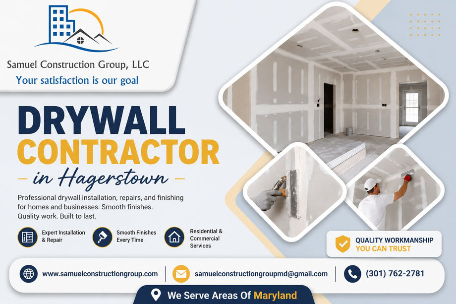 How to Choose the Best Drywall Contractor in Hagerstown for Your Home