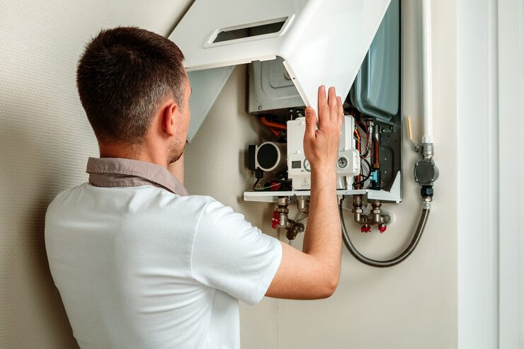 plumberattachestryingfixproblemwithresidentialheatingequipmentrepairgasboiler_932003959.jpg